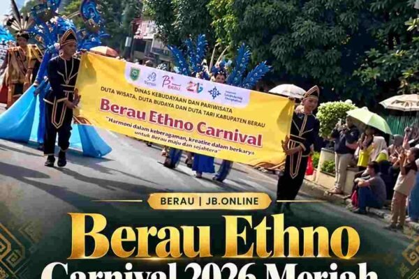 Berau Ethno Carnival 2026 Meriah, Budaya dan Kreativitas Masyarakat Tumpah ke Jalan